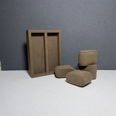 Schlitz Microfiber der Kaffee-Farbe12 Luxusuhr Schmuck-Uhr-Organisator anzeigen