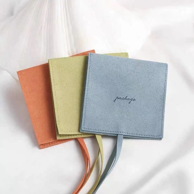 Morandi-Farbe-Microfiber-Schmuck-Verpackenbeutel für Geschenk