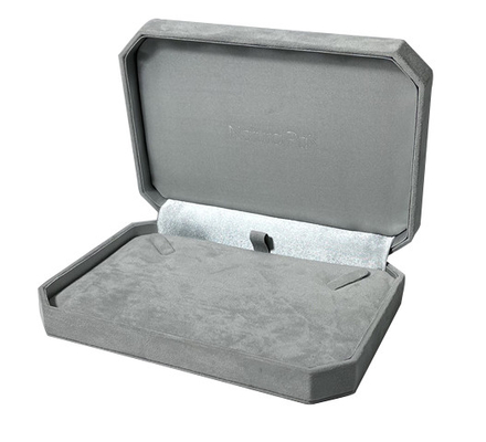 Kreativer achteckiger Luxusschmuck-Verpackenkasten-kundenspezifisches Samt-Schmuck-Verpacken