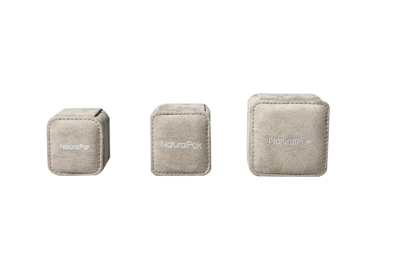 Runde Ecksamt-Schmuckkästchen-Luxusohrring-Armband-Großhandelshalskette Ring Box Jewelry Packaging Box