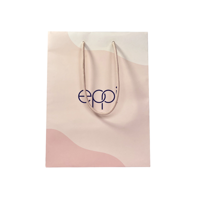 Sondergröße-Baumwollgriff druckte kleine Papiergeschenk-Taschen für Schmuckkästchen