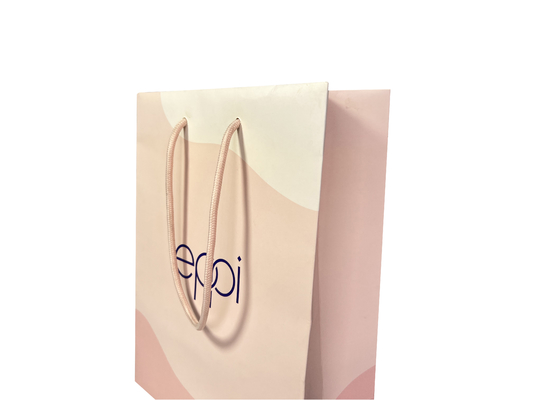 Sondergröße-Baumwollgriff druckte kleine Papiergeschenk-Taschen für Schmuckkästchen