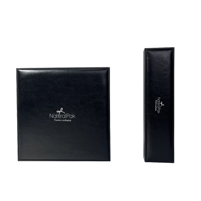 Kundenspezifischer lederner Verpackenkasten PUs für Ring Earring Pendant Necklace Bangle-Armband-Schmuck-Uhr-Geschenk