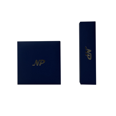 Papier-Ring der Plastikschmuckkästchen-leichten Berührung/Ohrringe/Anhänger/Armband/Watch-Geschenk-Satz stellten Verpackenspeicherschaukarton ein