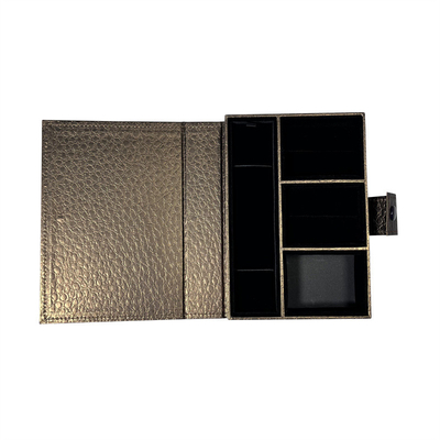 Kundengebundenes Papierpappschmuck-Verpackenkasten-Geschenkbox-Halsketten-Ohrring-Armband Ring Jewelry Box
