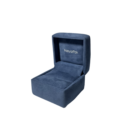 Pale Blue Luxury Jewelry Packaging packt dekorative Halsketten-Armband-Ohrring-Geschenkbox ein