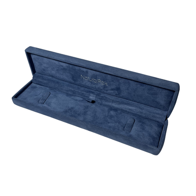 Pale Blue Luxury Jewelry Packaging packt dekorative Halsketten-Armband-Ohrring-Geschenkbox ein