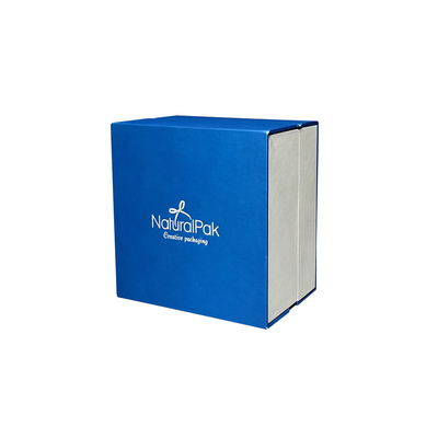 Verpackenkasten-Schmuckkästchen Sapphire Blue Plastic Luxury Watchs für Halsketten und Ohrringe