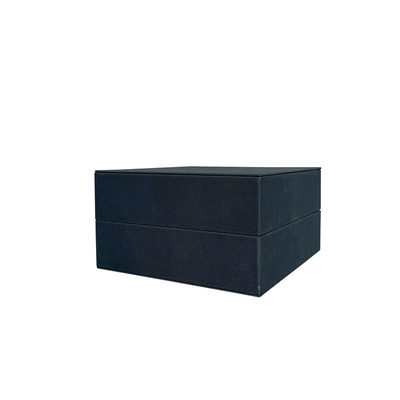 Sahne-hölzerne Armbanduhr-Verpackenkasten PUs prägte Logo Watch Box For Men