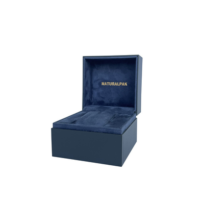 92*92*75mm quadratische Maschinenhälften-Armbanduhr-Verpackenkästen mit Kissen