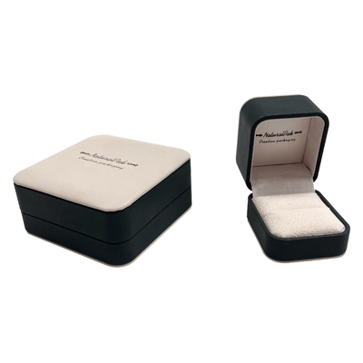HÖLZERNE PU SUEDETTE ringsum Eckschmuck-Verpackenkasten für Ring Pendant